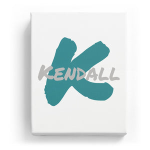 Kendall Overlaid on K - Artistic
