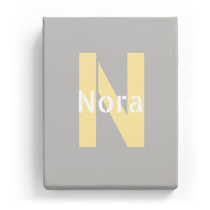 Nora Overlaid on N - Stylistic