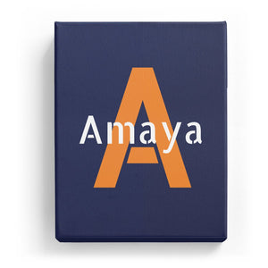 Amaya Overlaid on A - Stylistic
