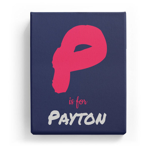 P is for Payton - Artistic