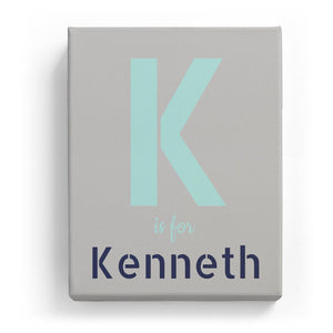 K is for Kenneth - Stylistic