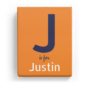 J is for Justin - Stylistic