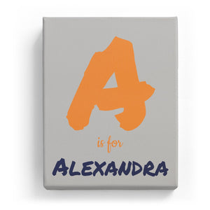 A is for Alexandra - Artistic