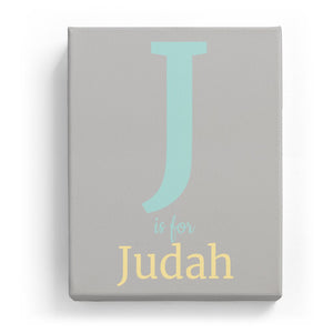 J is for Judah - Classic