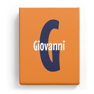 Giovanni Overlaid on G - Cartoony