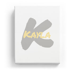 Kayla Overlaid on K - Artistic
