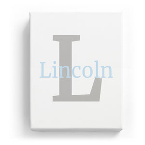 Lincoln Overlaid on L - Classic