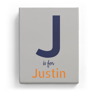 J is for Justin - Stylistic