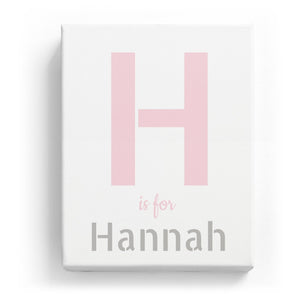 H is for Hannah - Stylistic