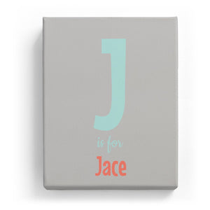 J is for Jace - Cartoony