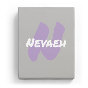 Nevaeh Overlaid on N - Artistic