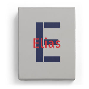 Elias Overlaid on E - Stylistic