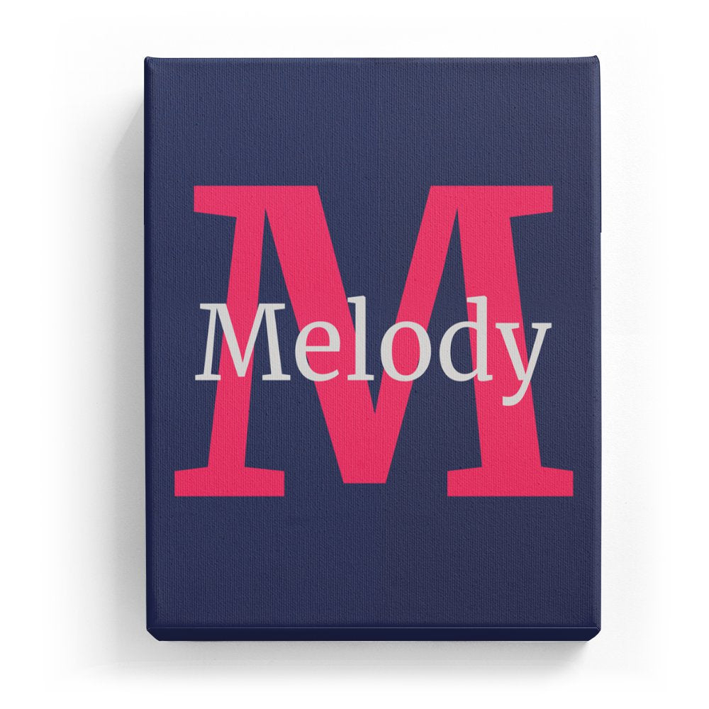 Melody's Personalized Canvas Art