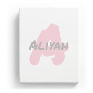 Aliyah Overlaid on A - Artistic