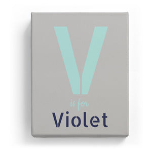 V is for Violet - Stylistic