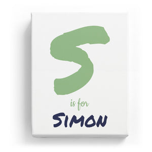 S is for Simon - Artistic