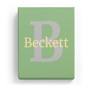 Beckett Overlaid on B - Classic