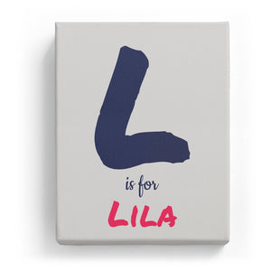 L is for Lila - Artistic