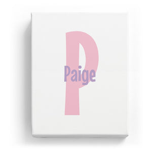 Paige Overlaid on P - Cartoony