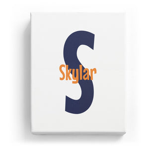 Skylar Overlaid on S - Cartoony
