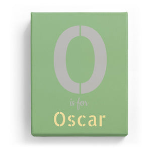 O is for Oscar - Stylistic