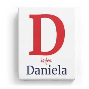 D is for Daniela - Classic