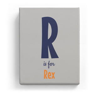 R is for Rex - Cartoony