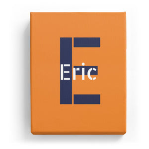 Eric Overlaid on E - Stylistic