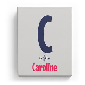 C is for Caroline - Cartoony