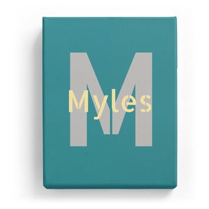 Myles Overlaid on M - Stylistic