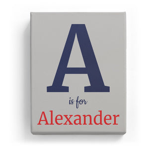 A is for Alexander - Classic