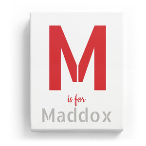 M is for Maddox - Stylistic