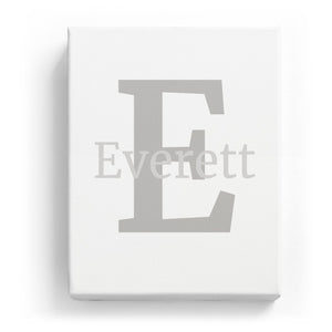 Everett Overlaid on E - Classic