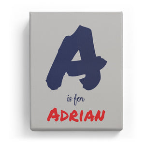 A is for Adrian - Artistic