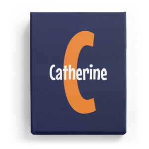 Catherine Overlaid on C - Cartoony