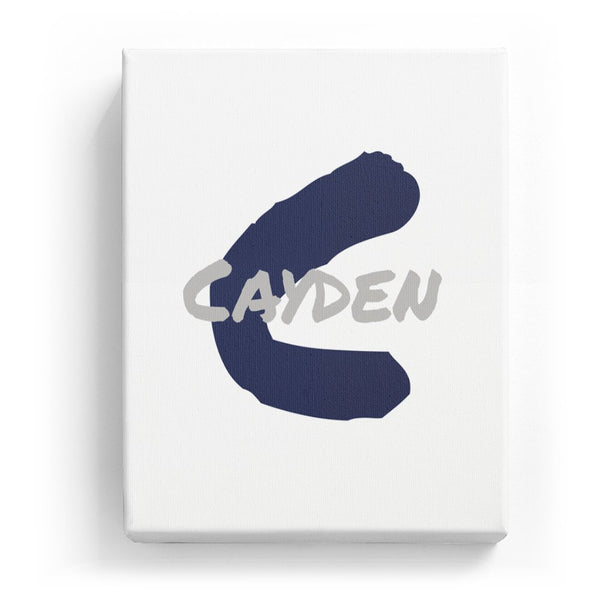 Cayden Overlaid on C - Artistic