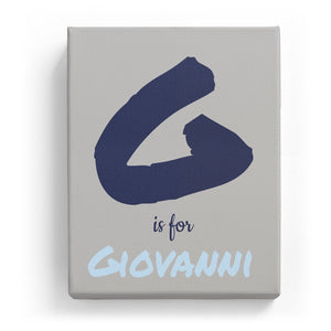 G is for Giovanni - Artistic