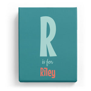 R is for Riley - Cartoony