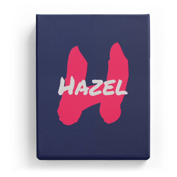 Hazel Overlaid on H - Artistic