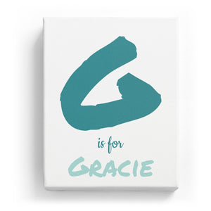 G is for Gracie - Artistic