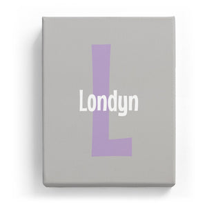 Londyn Overlaid on L - Cartoony