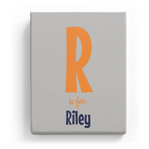 R is for Riley - Cartoony