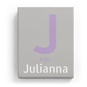 J is for Julianna - Stylistic
