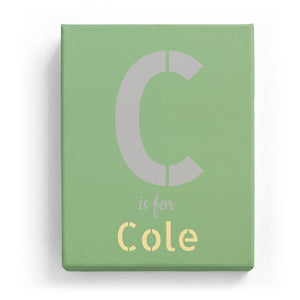 C is for Cole - Stylistic