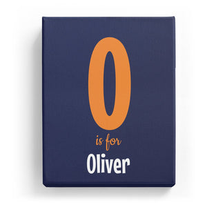 O is for Oliver - Cartoony