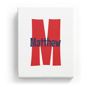 Matthew Overlaid on M - Cartoony