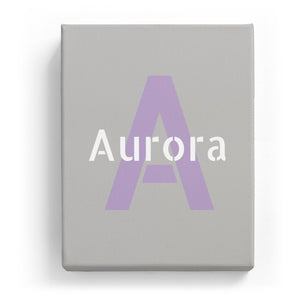 Aurora Overlaid on A - Stylistic