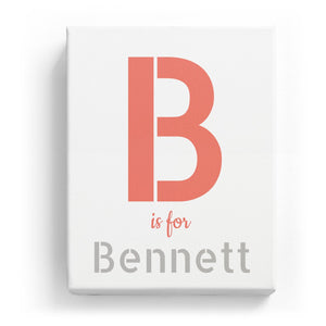 B is for Bennett - Stylistic