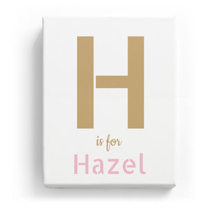 H is for Hazel - Stylistic