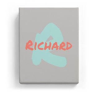 Richard Overlaid on R - Artistic